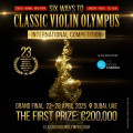 Classic Violin Olympus International Competition 2025