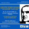 International Chamber Music Competition Luigi Nono - 27th Edition