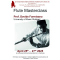 Flute Masterclass with Prof. Davide Formisano in Hamburg