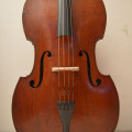 French double bass made by François Jacques Barbé named Barbé Père biginning of XIX Century