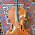 3/4 size cello, German or French, around 1900. Great ringing sound.
