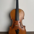 A fantastic violin, labeled Joannes Franciscus Pressenda.