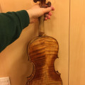 F Chaudière Violin and C Hans Karl Schmidt bow stolen from Copenhagen main station 28.11.2022, ,