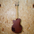 D'Angelico Deluxe Atlantic Single Cutaway HH - Matte Walnut, ,