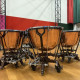 Set of Adams Philharmonic Light timpani for sale., , , ,