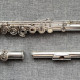 Silver Haynes Handmade flute, ,