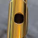 Sankyo Prima 14K gold + Mancke headjoint 18K gold with platin riser, ,