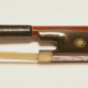 Reliable, ca. 55-year-old, fully silver-mounted Karl Höfner cello bow, ,