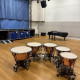 Set of Adams Philharmonic Light timpani for sale., , ,