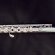 Brannen Brothers Silver Flute with 14k rose gold riser, , ,