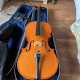 4/4 Andreas Zeller cello and SKB case for sale, , ,