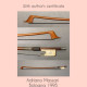 Selection of fine double bass bows, ,