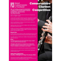 Royal Conservatoire of Scotland Clarinet Competition