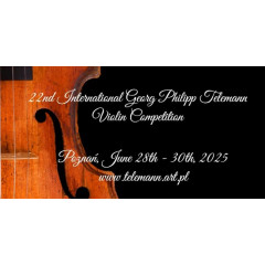 22nd International Georg Philipp Telemann Violin Competition