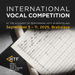 International Vocal Competition VŠMU Bratislava