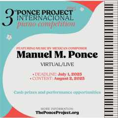 3rd International Ponce Project Piano Competition