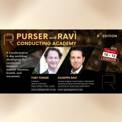 Purser and Ravì Conducting Academy: London, 10-13 February 2025