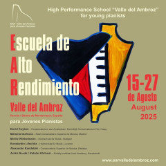 High Performance School "Valle del Ambroz" for young pianists