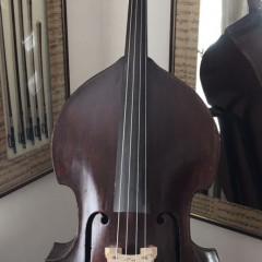 1860s German 3/4 bass,