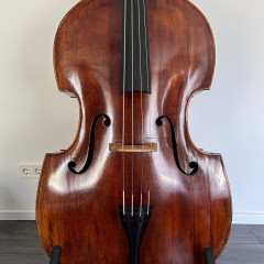 Tyrolean “Blockless” Double Bass – ca. 1850, fully restored,