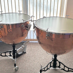 Pair 25/28" Slingerland Timpani,