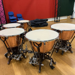 Set of Adams Philharmonic Light timpani for sale.,