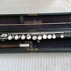 Rudall Carte thinned throughout wood flute,