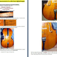 Due to retirement, I'm selling my Cello, Viola da basso and Jalovec´s  encyclopedias,