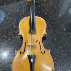 Baroque Violin by Chris Johnson, England, 1999 (Guarnerius model), 