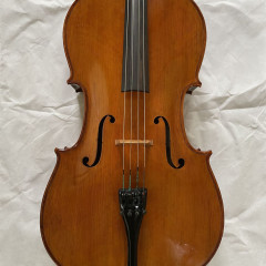 Superb 3/4 Hand-Made Cello by Henri Delille with Hiscox Hard Case,