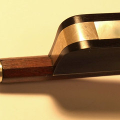 Rare and fine German master cello bow, made ca. 1950 by Edwin Lothar Herrmann, 
