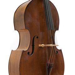 Double bass by François Pillement (Pillement père), circa 1800,