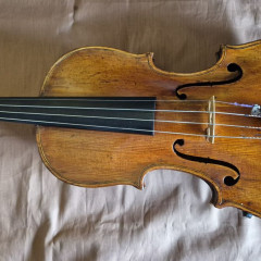Violin alemán o italiano siglo XIX., 