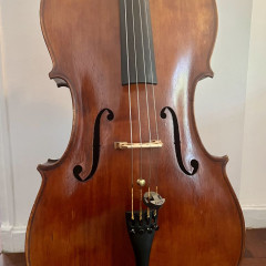 French cello by Charles Jacquot, around 100y.o.,