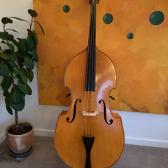 Hungarian 3/4 luthier made (gamba with slopeing shoulders),