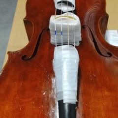 Antique Baroque Cello, Silesia, c. 1800, 